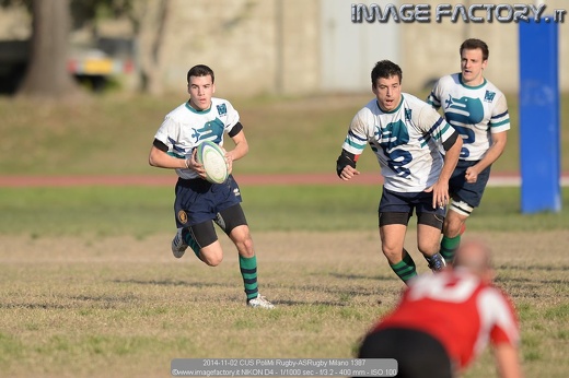 2014-11-02 CUS PoliMi Rugby-ASRugby Milano 1387